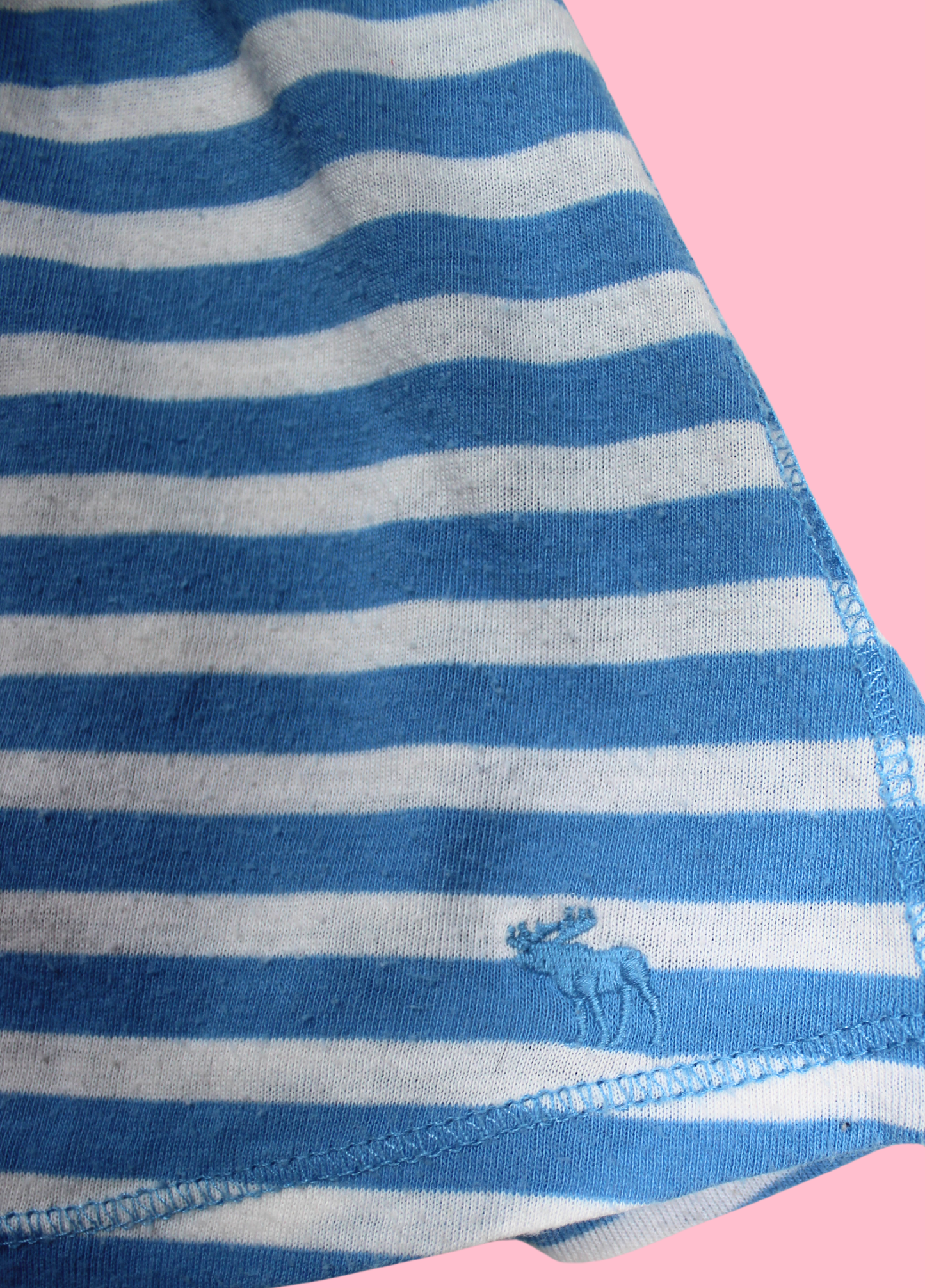 Striped Abercrombie Babydoll Top