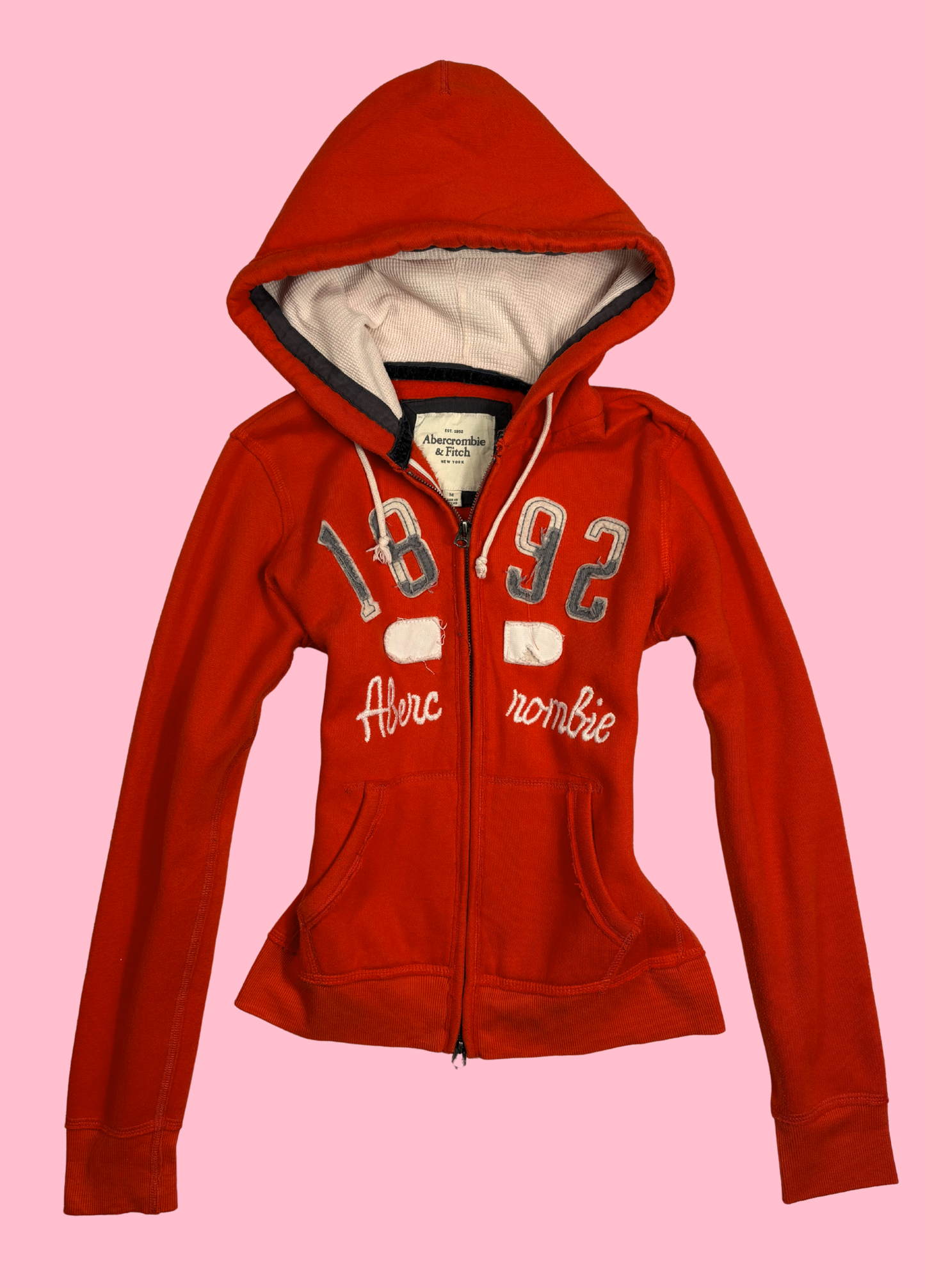 Orange Abercrombie Hoodie