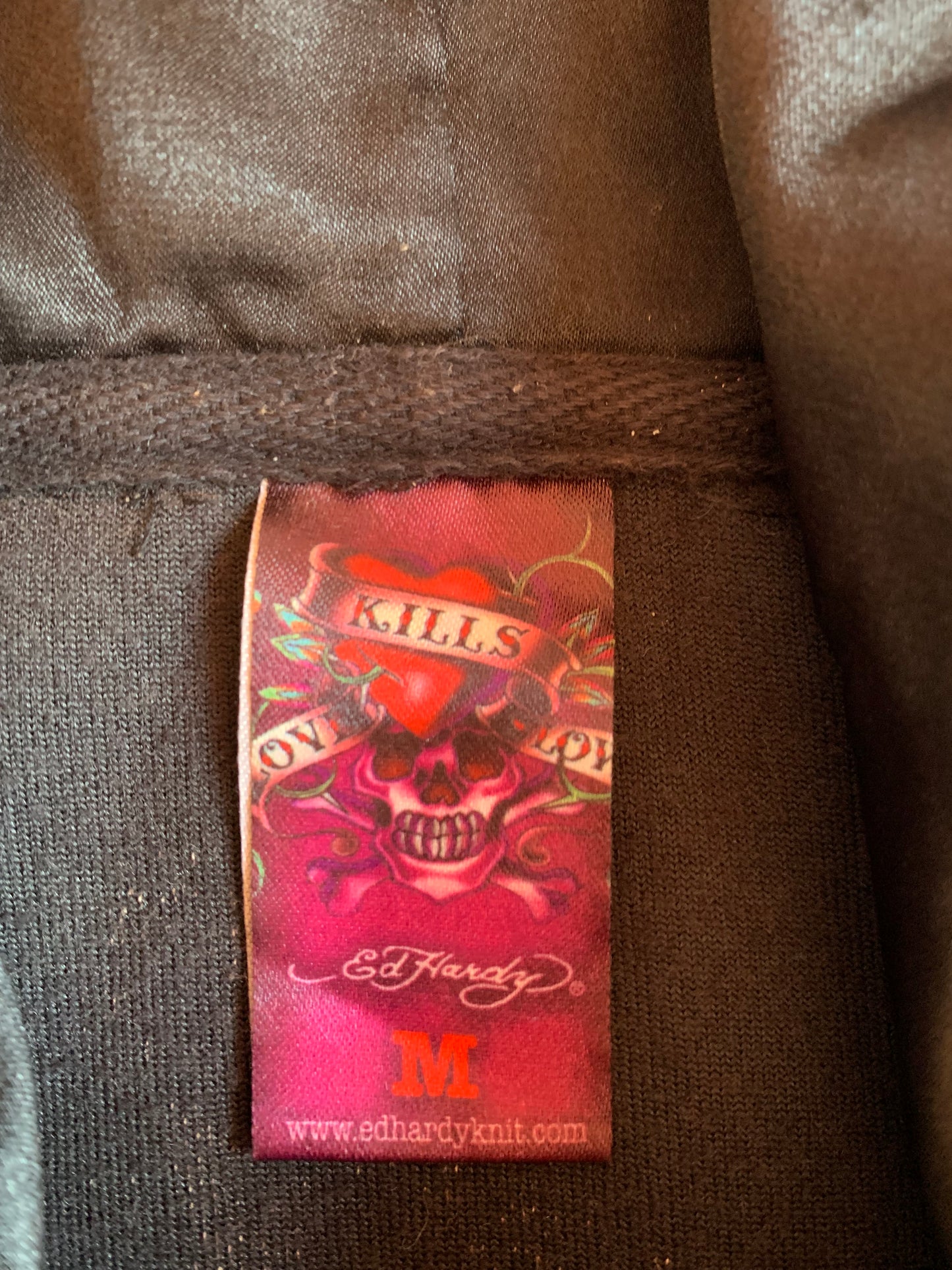 Felpa Velour Ed Hardy