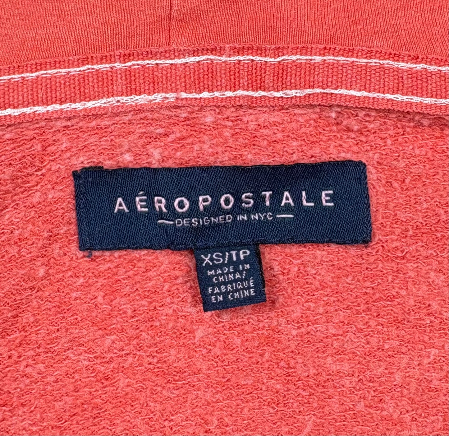 Coral Red Aéropostale Hoodie