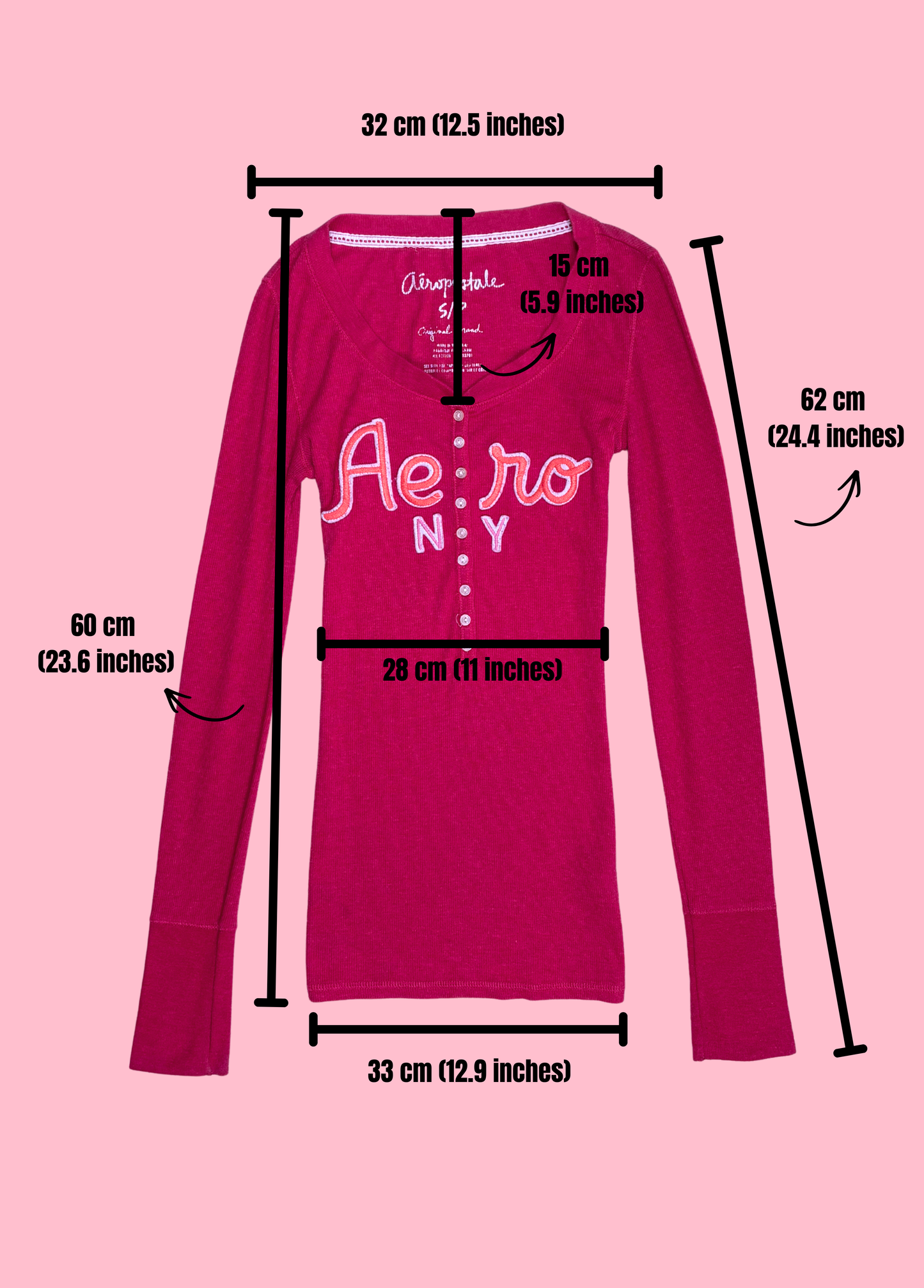 Top Henley Aéropostale