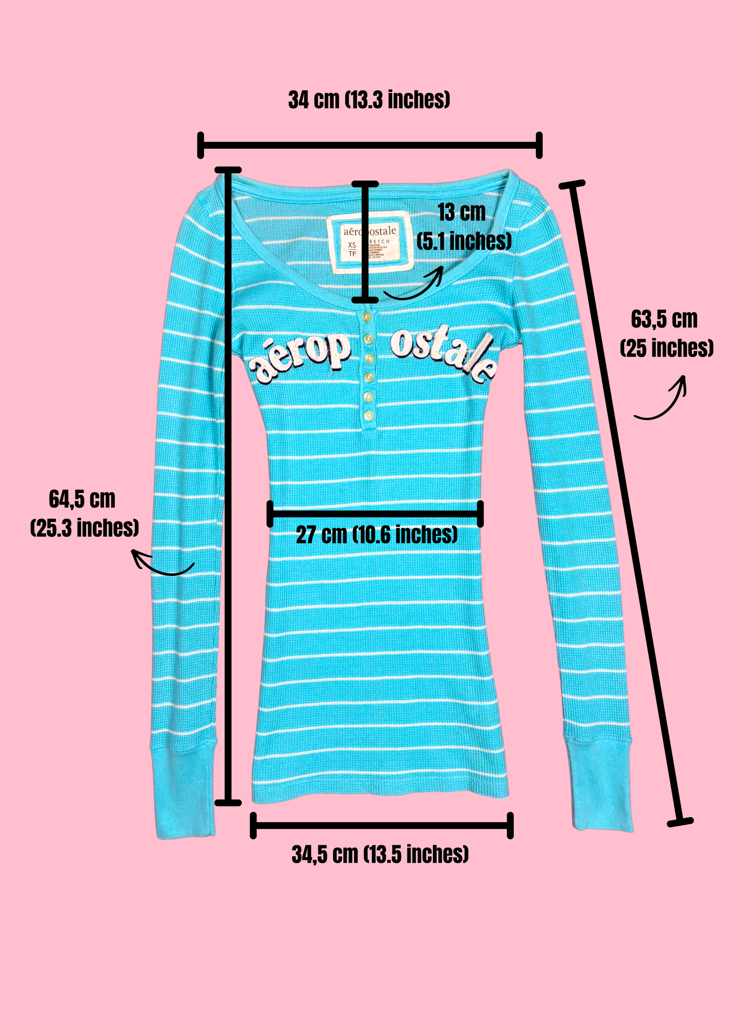 Aéropostale Henley Top