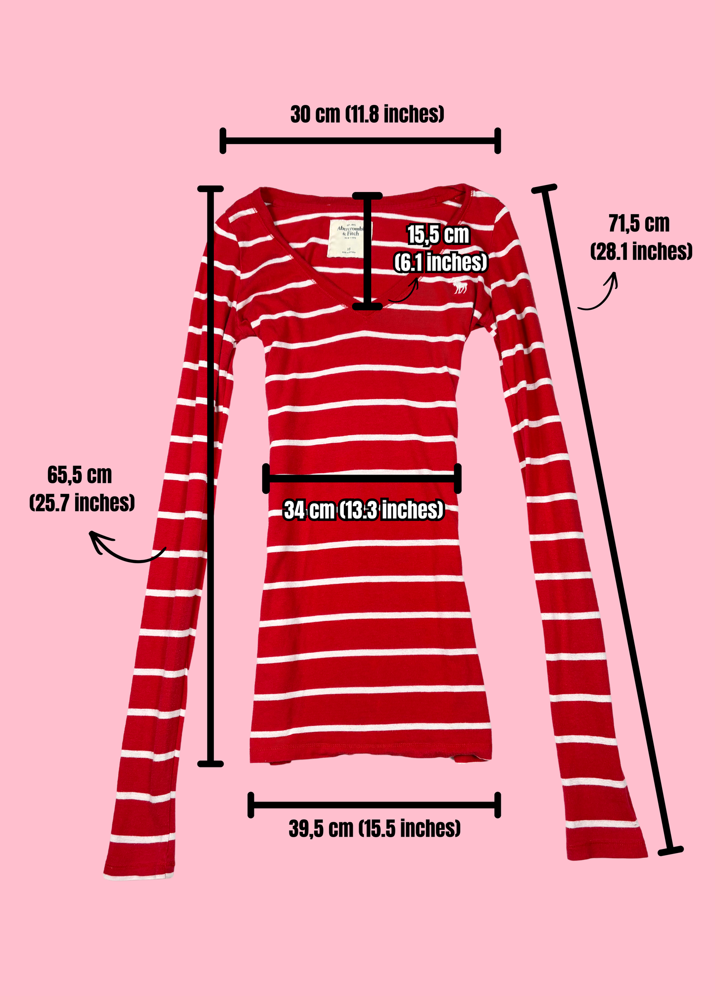 Abercrombie V-neck Top