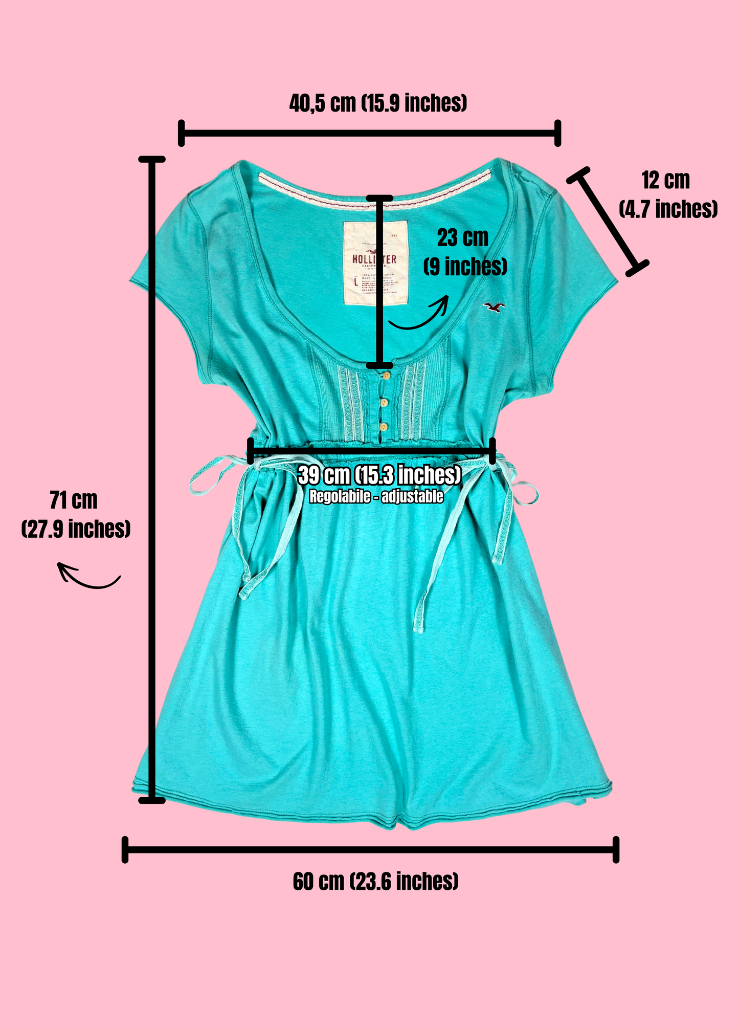 Hollister Babydoll Top