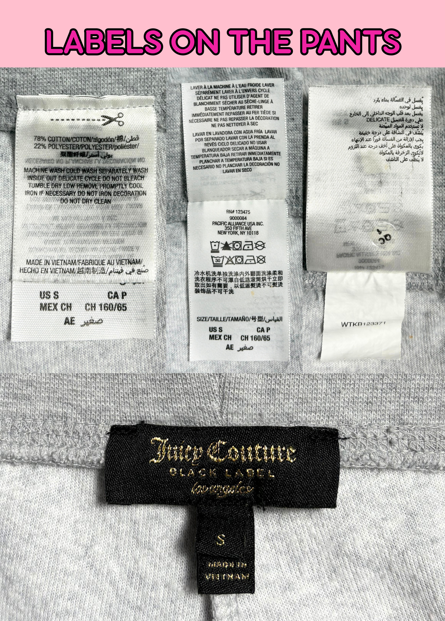 Juicy Couture Grey Velour Tracksuit