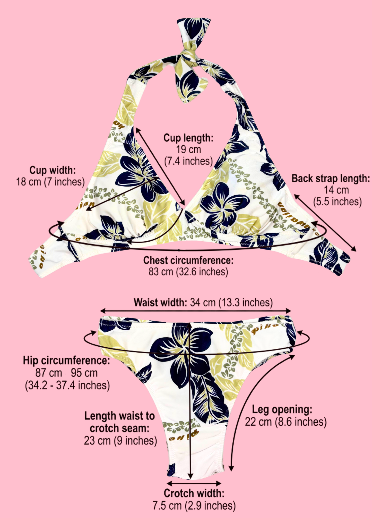 Tropical Summer Bikini Set