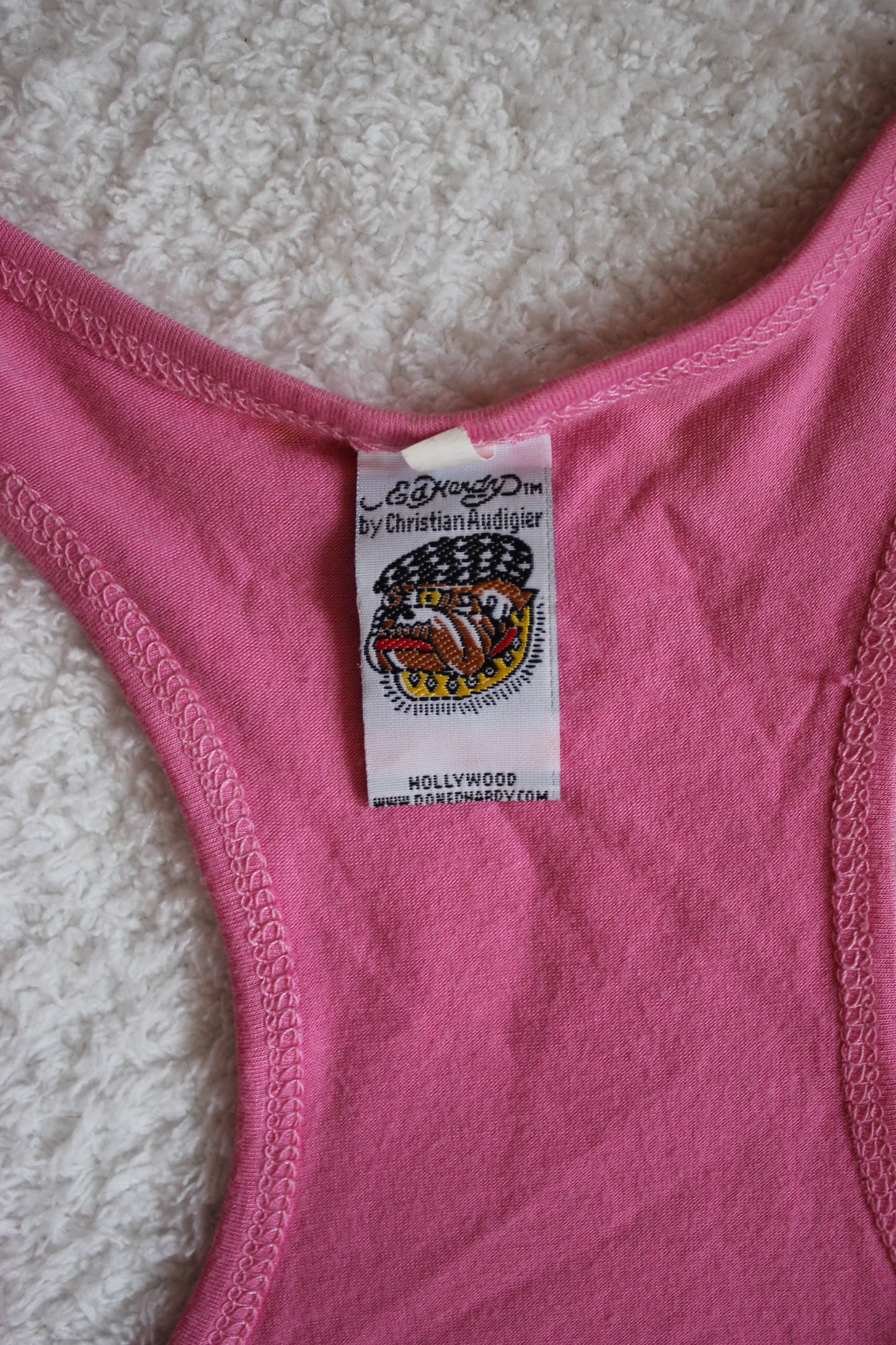 Canotta Ed Hardy Rosa