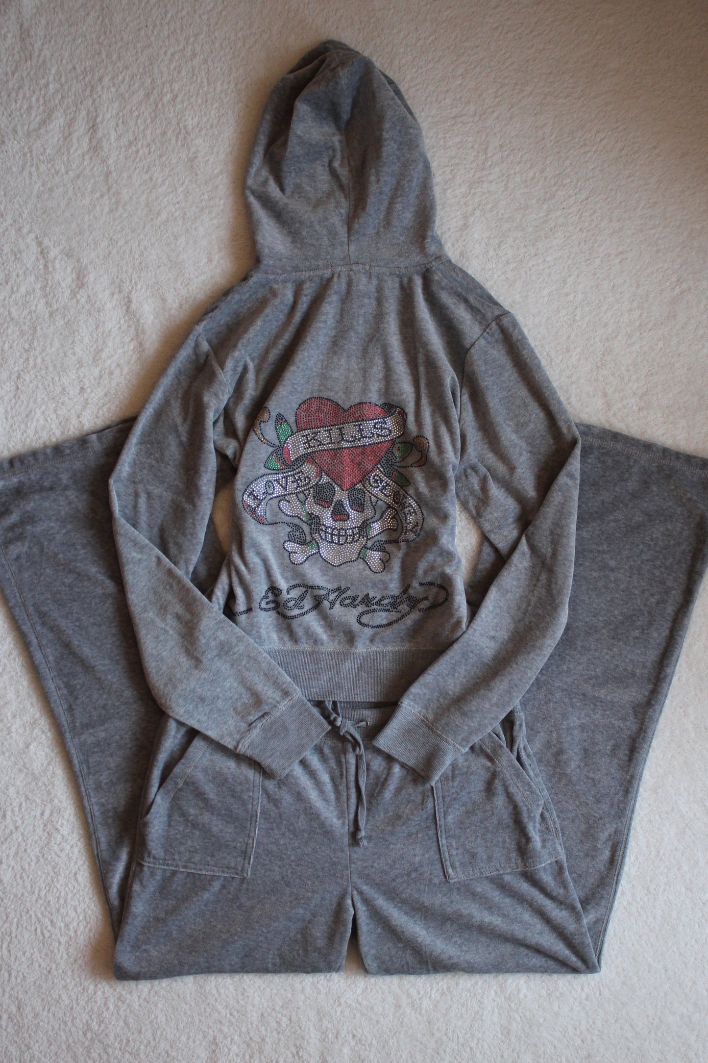 Tuta Velour Ed Hardy