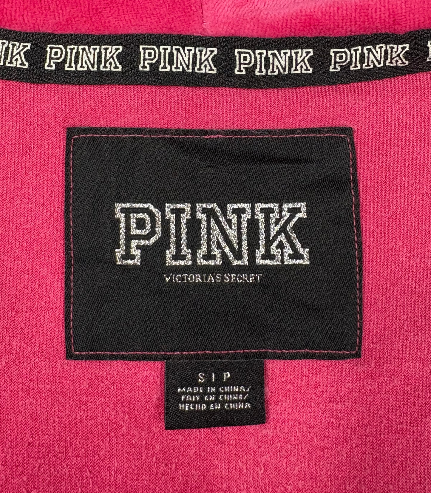 Hot Pink Victoria's Secret Velour Tracksuit