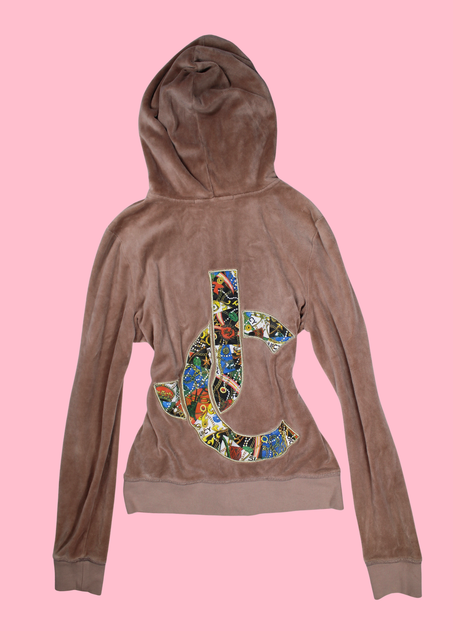 Juicy Couture Sand Brown Velour Tracksuit