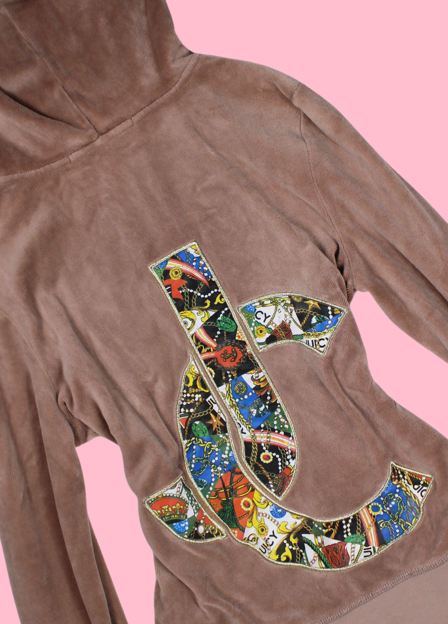 Juicy Couture Sand Brown Velour Tracksuit