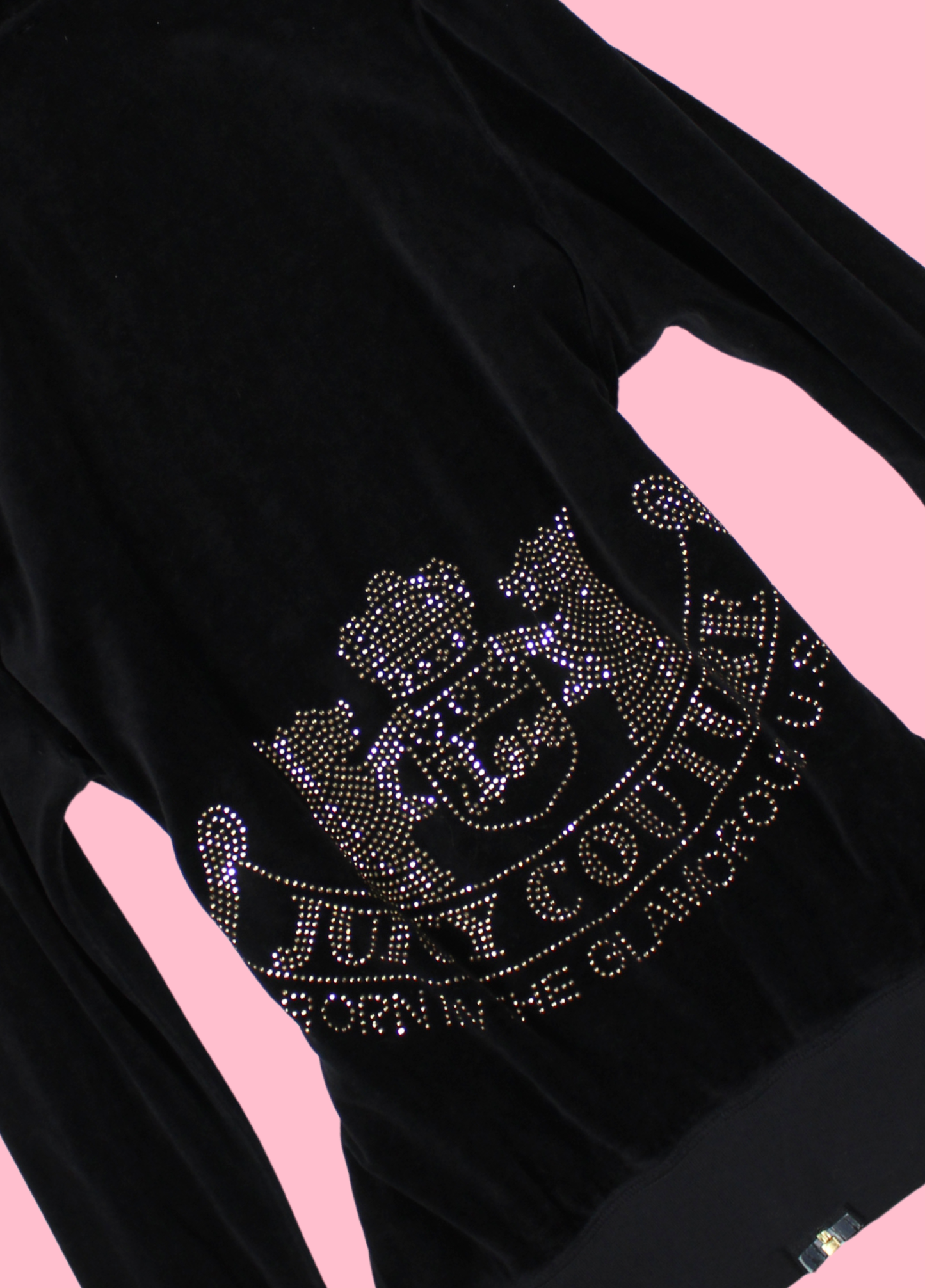 Juicy Couture Black Velour Tracksuit