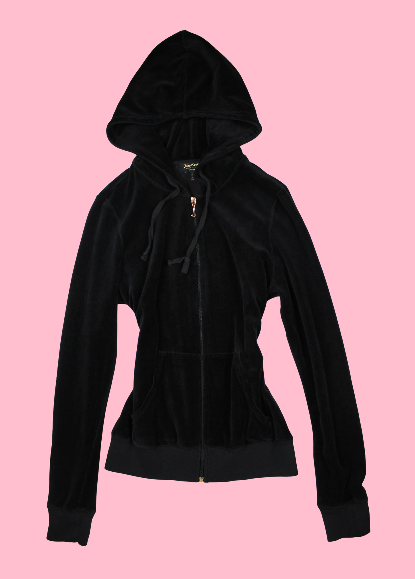 Juicy Couture Black Velour Tracksuit
