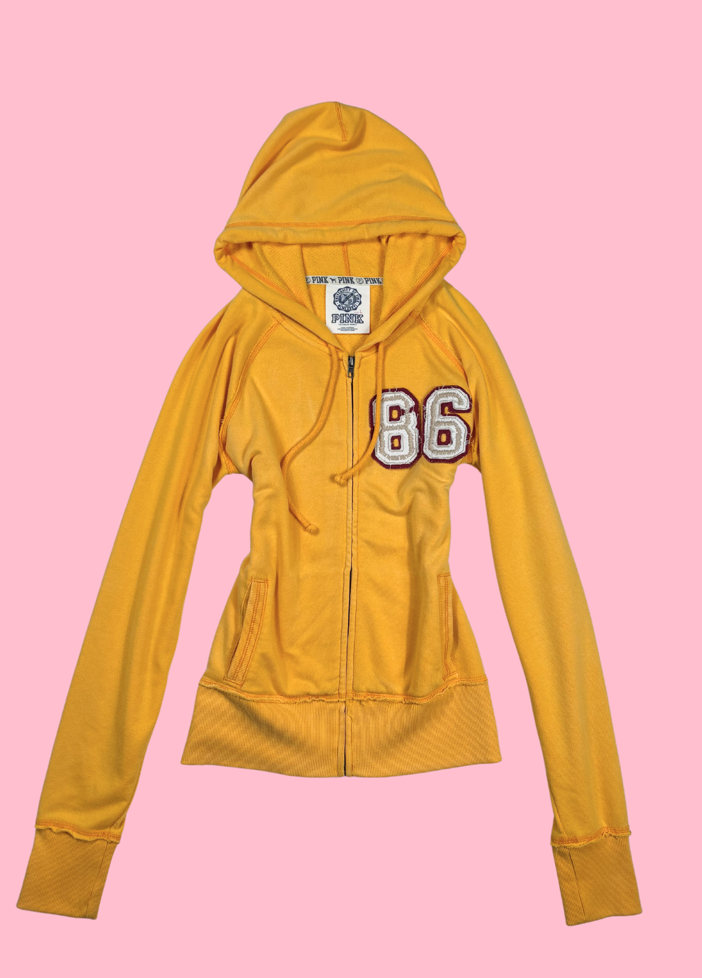 Mustard Victoria’s Secret PINK Jersey Tracksuit