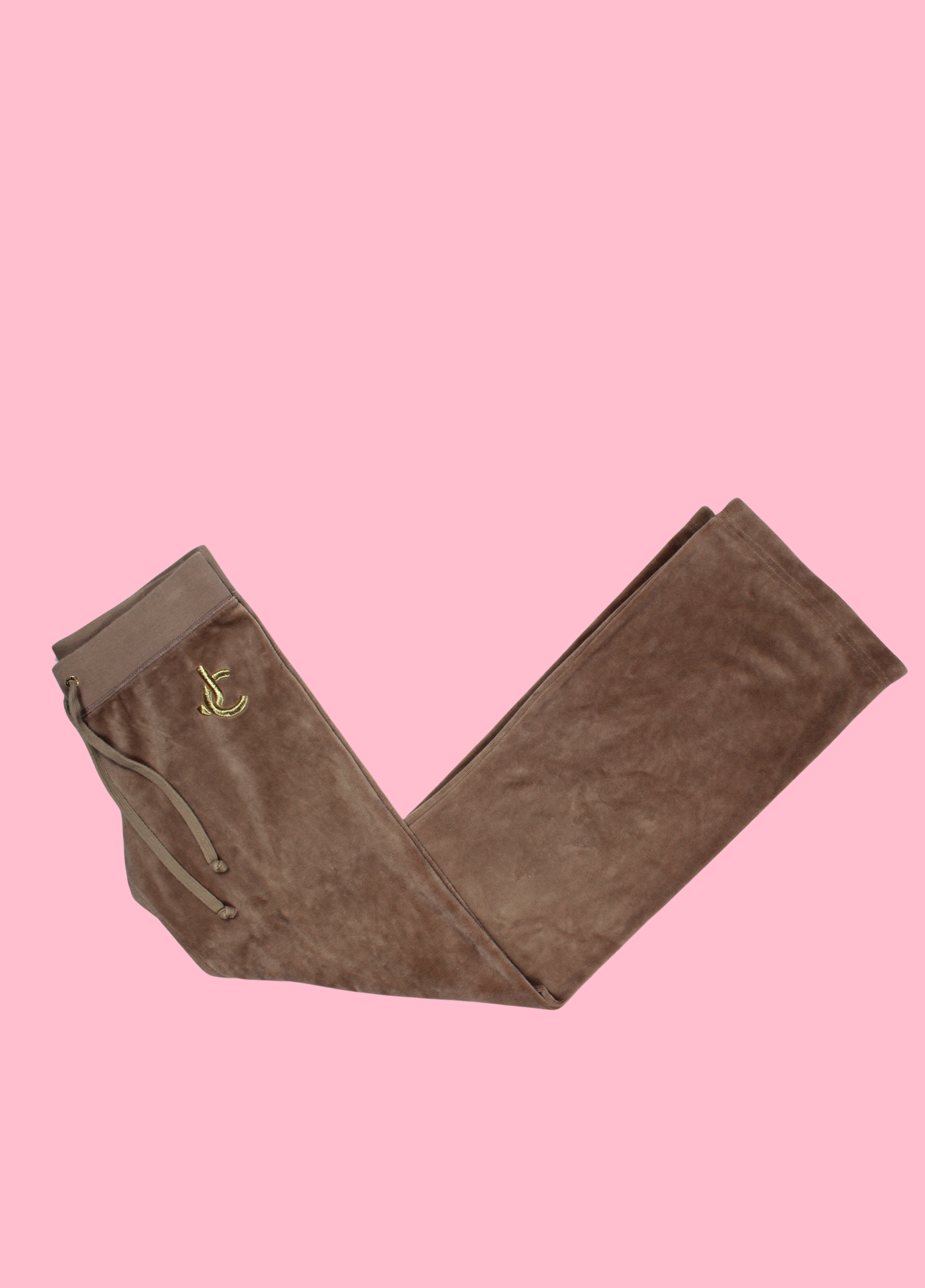 Juicy Couture Sand Brown Velour Tracksuit