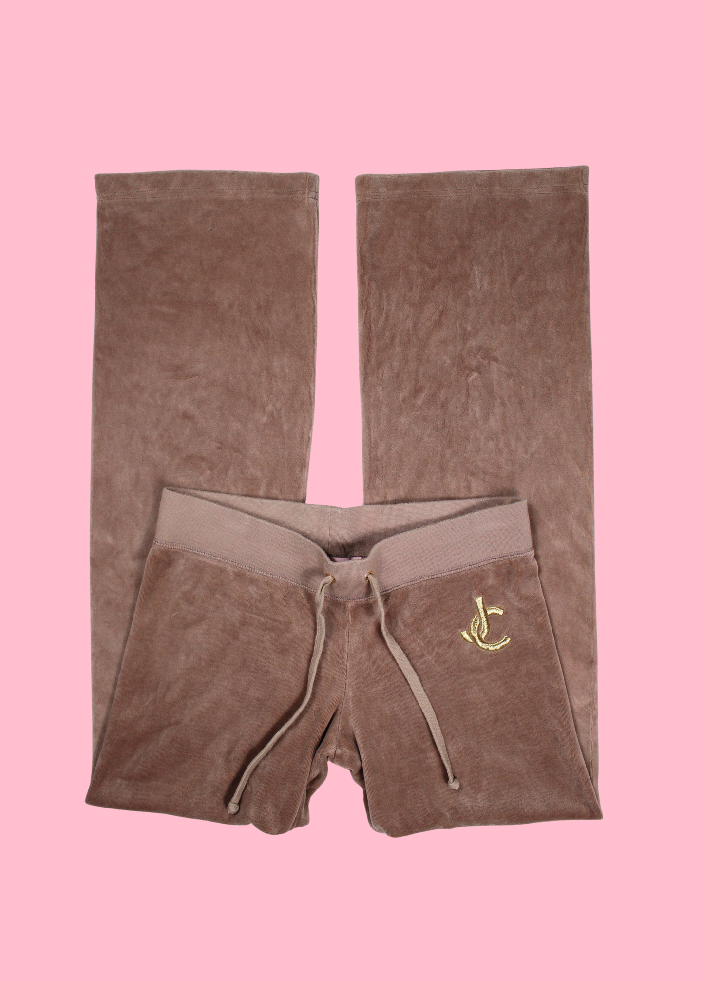Juicy Couture Sand Brown Velour Tracksuit