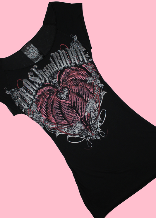 Crash and Burn Bling Top