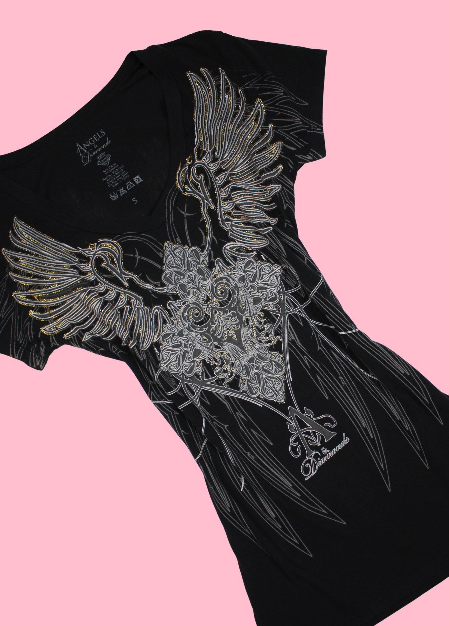 Angels & Diamonds Bling Top