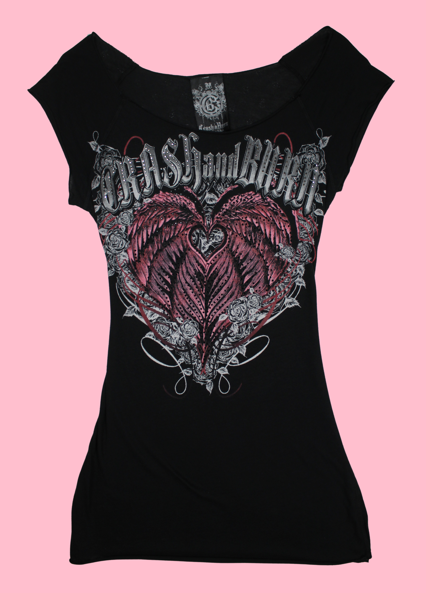 Crash and Burn Bling Top