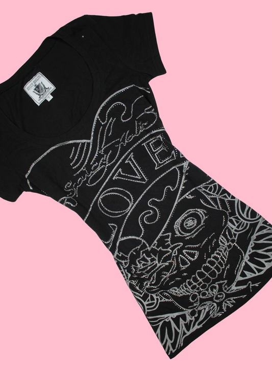 SPICYHOLIC Bling Top