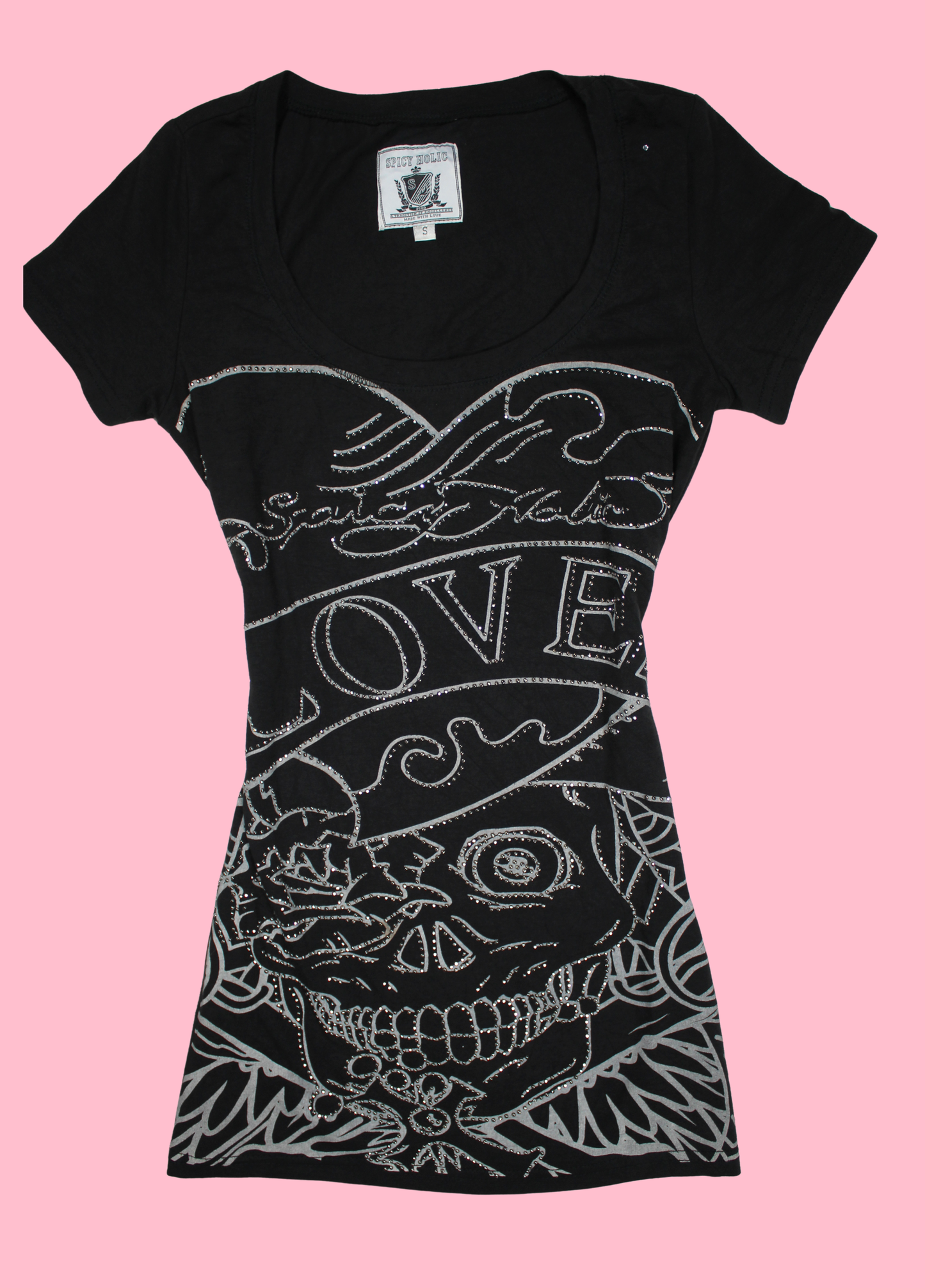 SPICYHOLIC Bling Top