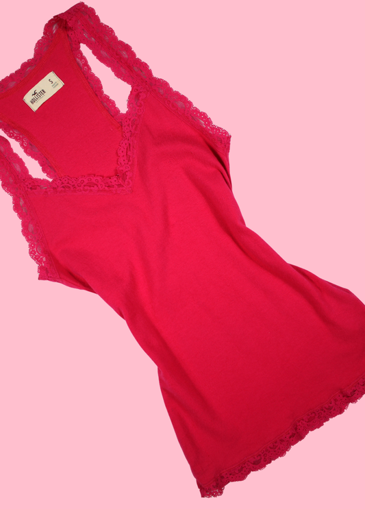Hot Pink Hollister Cami Top