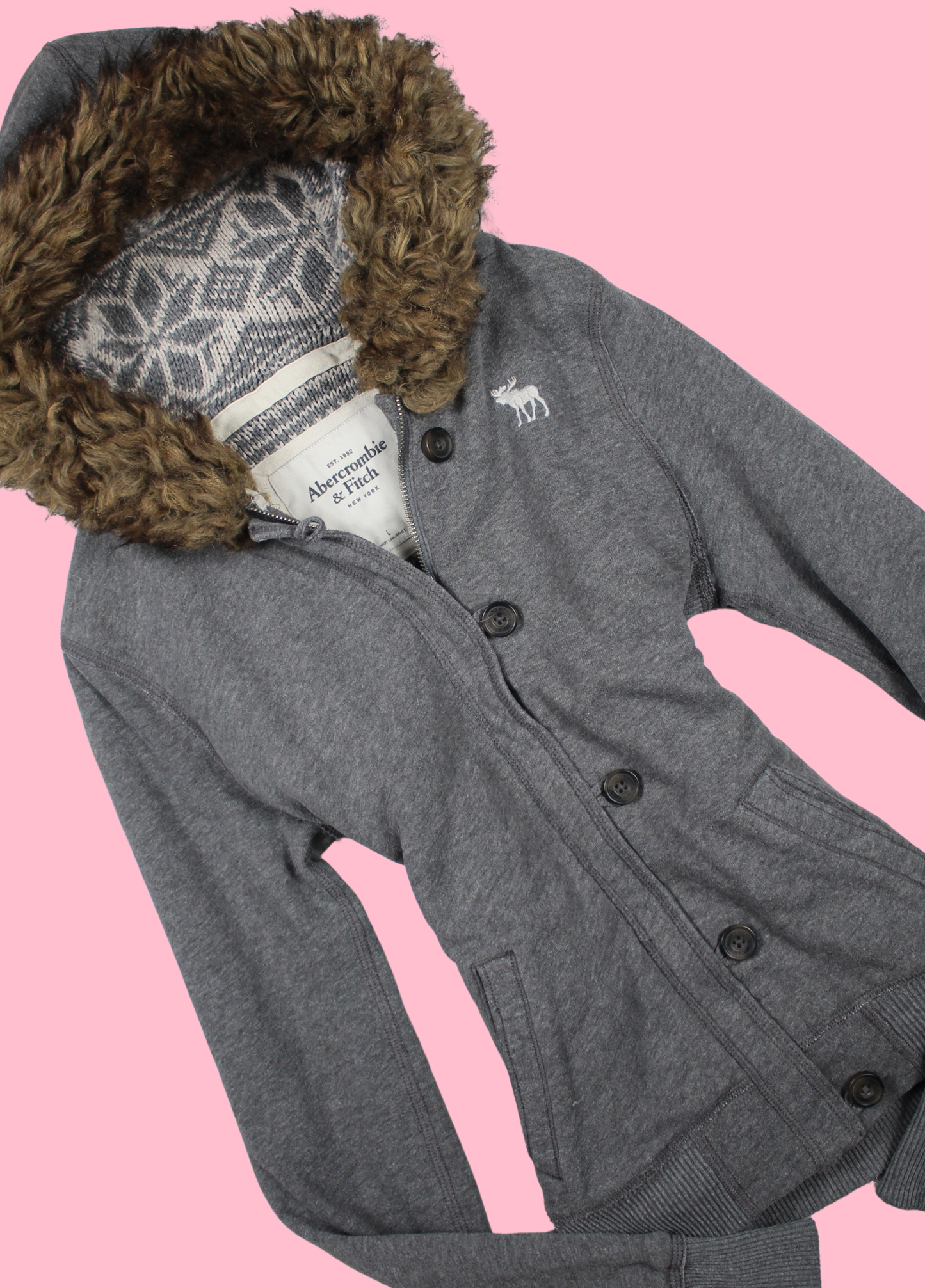 Abercrombie Fur Hoodie