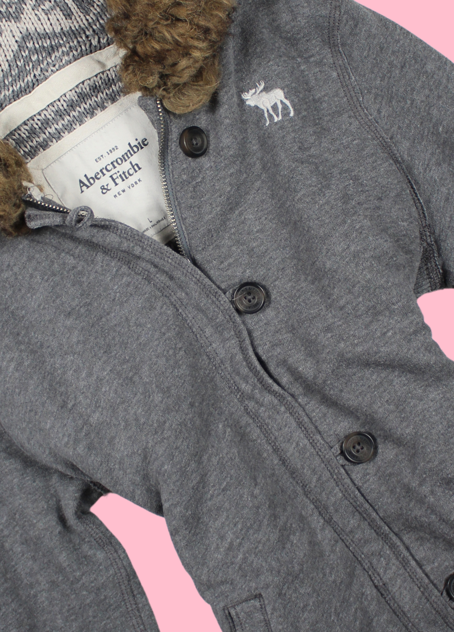 Abercrombie Fur Hoodie