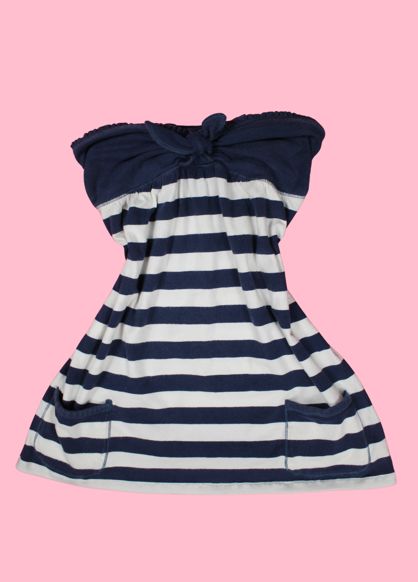 Hollister Striped Babydoll Tube Top