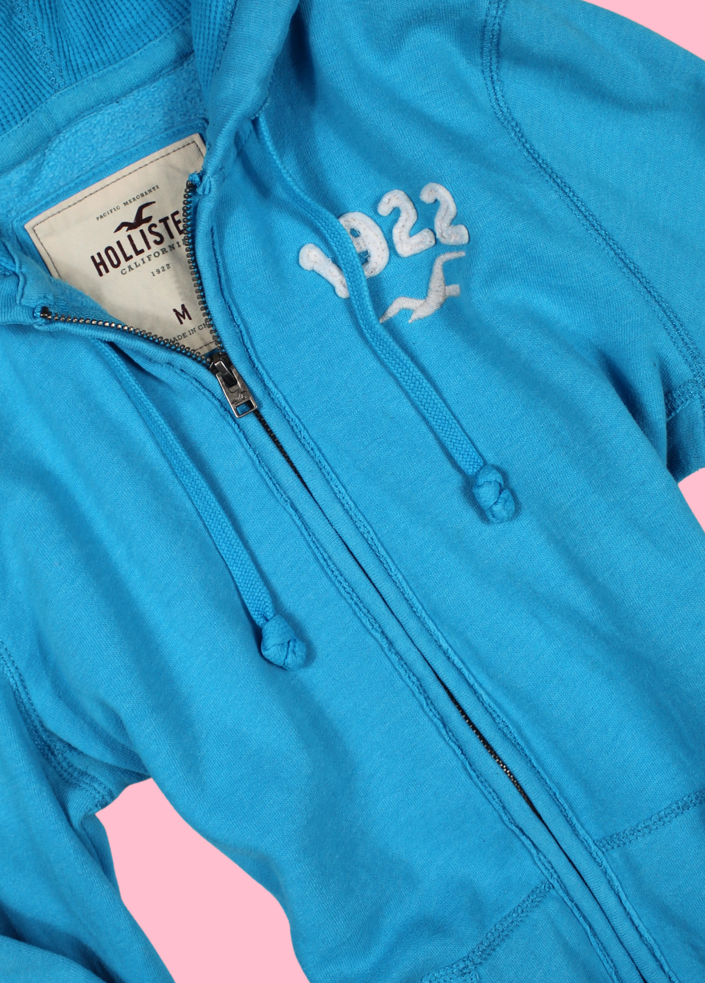 Light Blue Hollister Hoodie