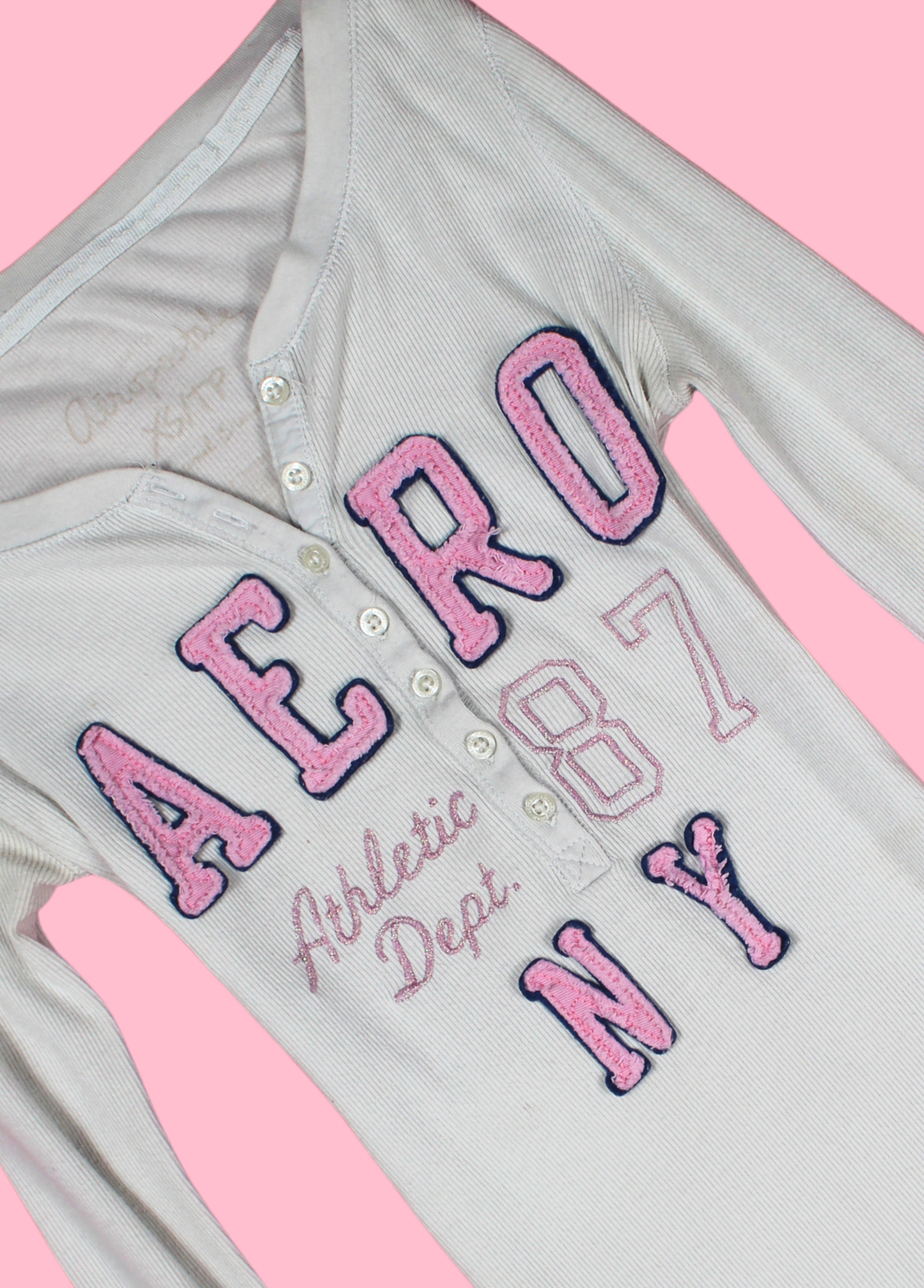 Off-White Aéropostale Henley Top