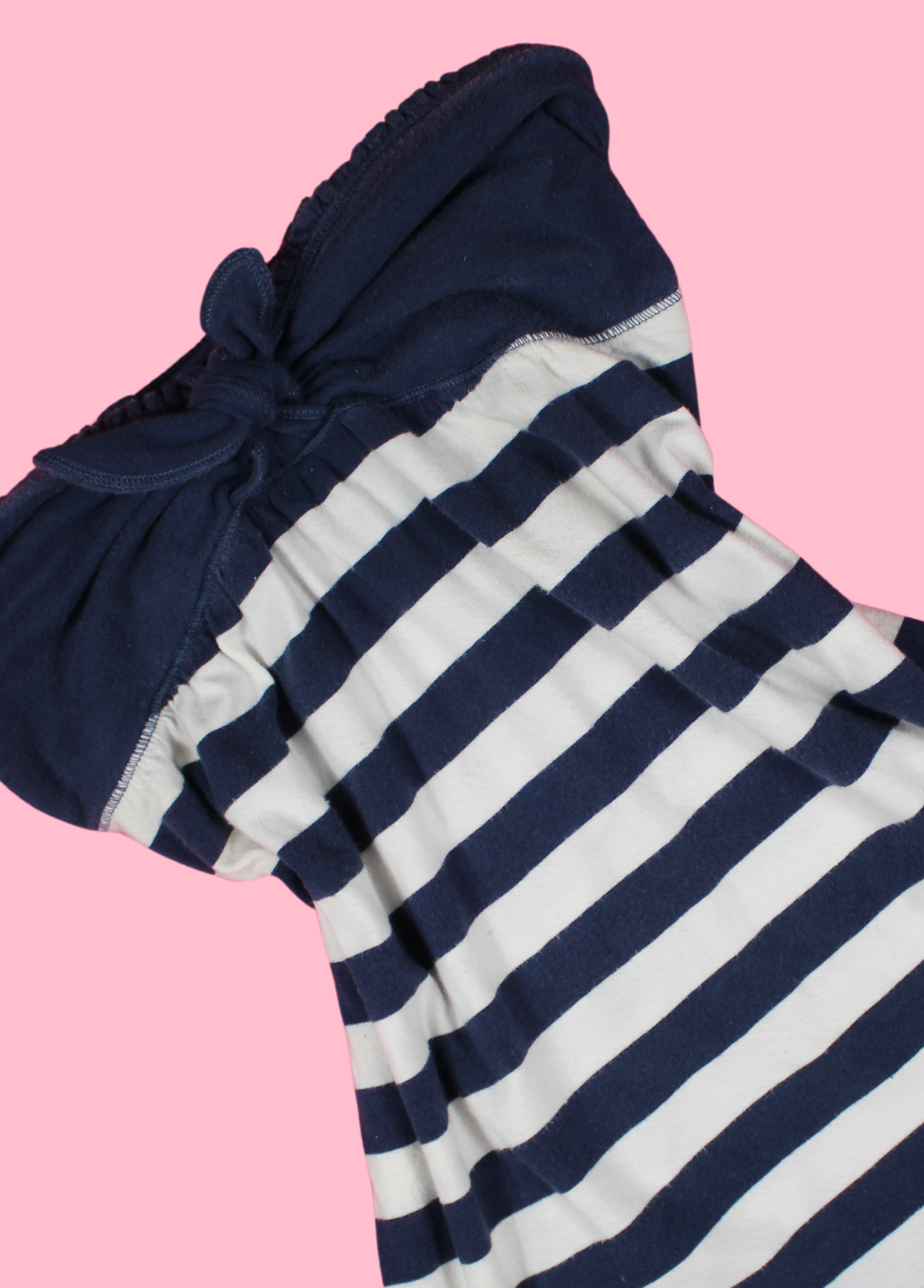 Hollister Striped Babydoll Tube Top