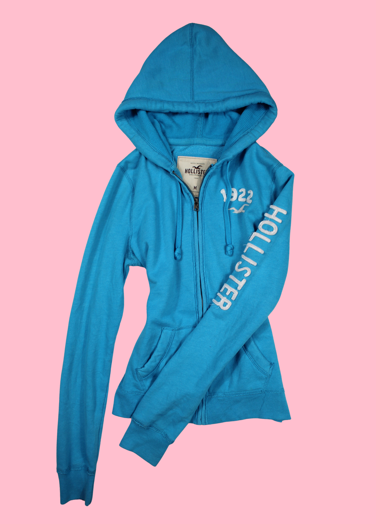 Light Blue Hollister Hoodie