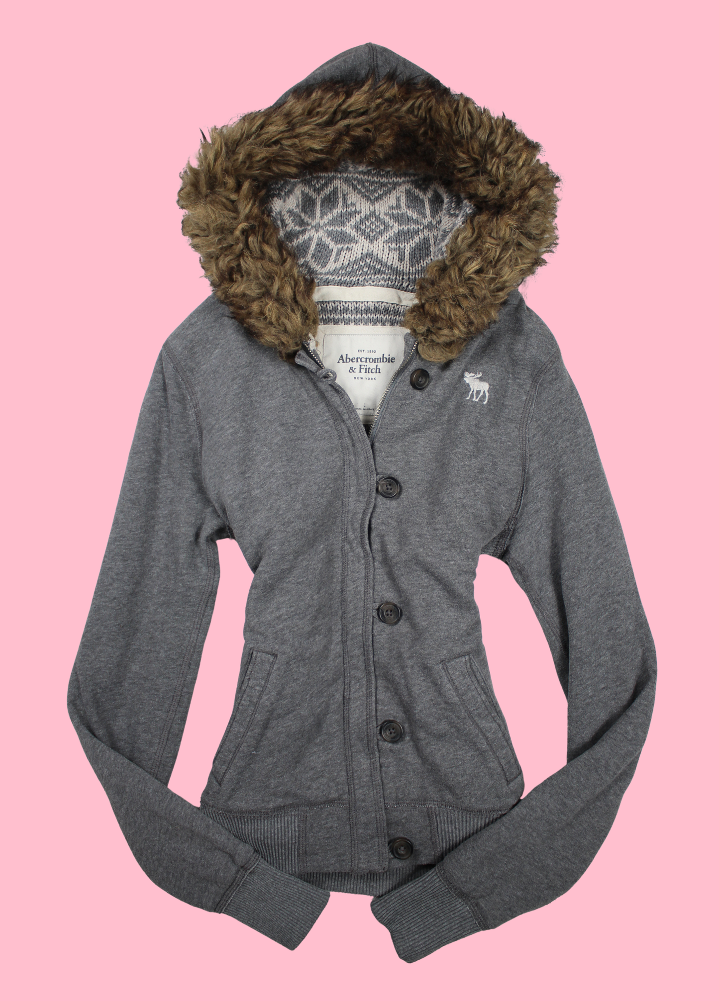 Abercrombie Fur Hoodie