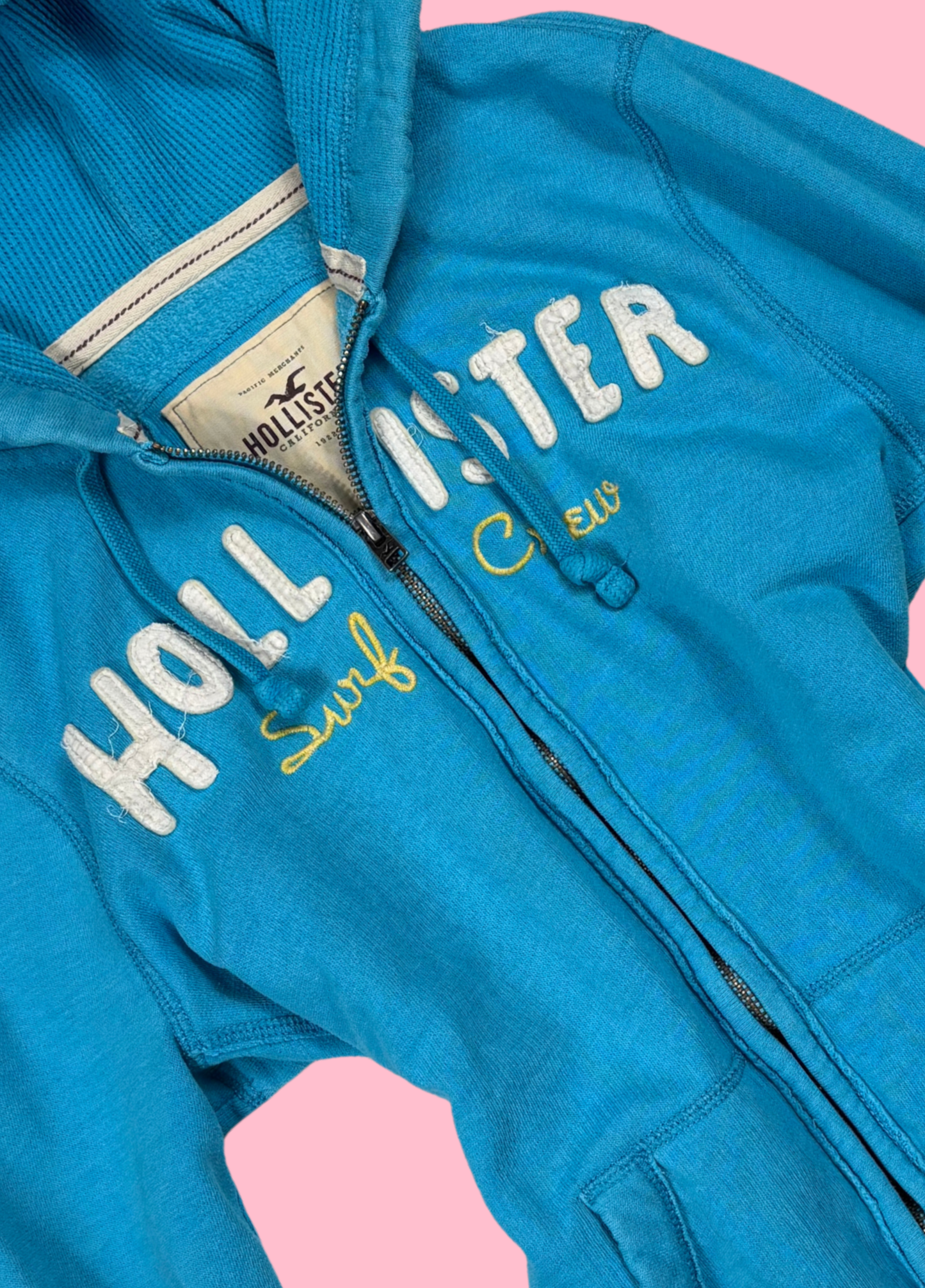 Light Blue Hollister Hoodie