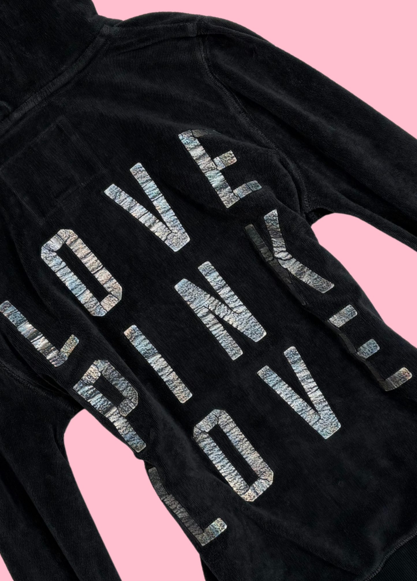 Victoria's Secret Pink Velour Hoodie