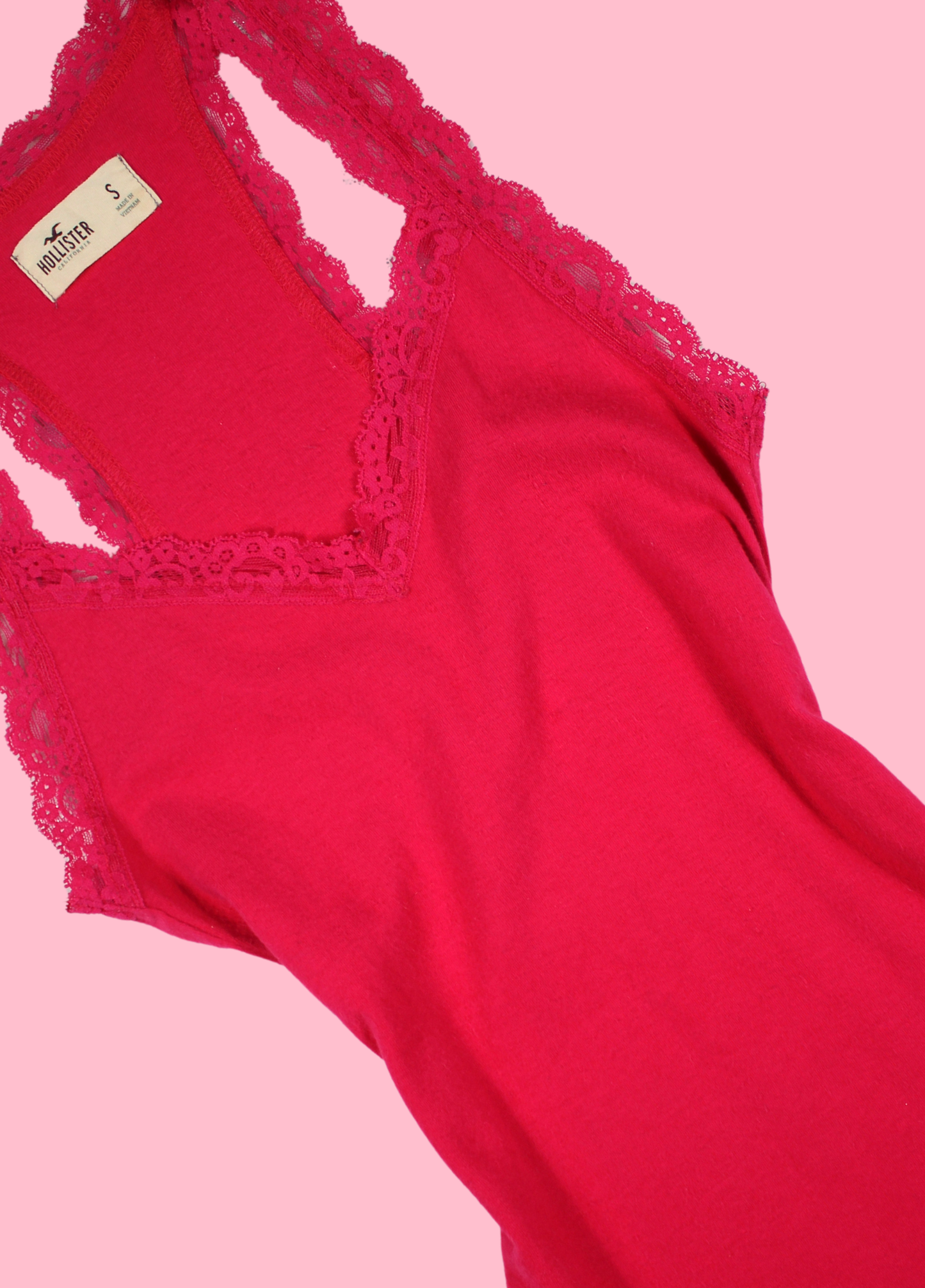 Hot Pink Hollister Cami Top