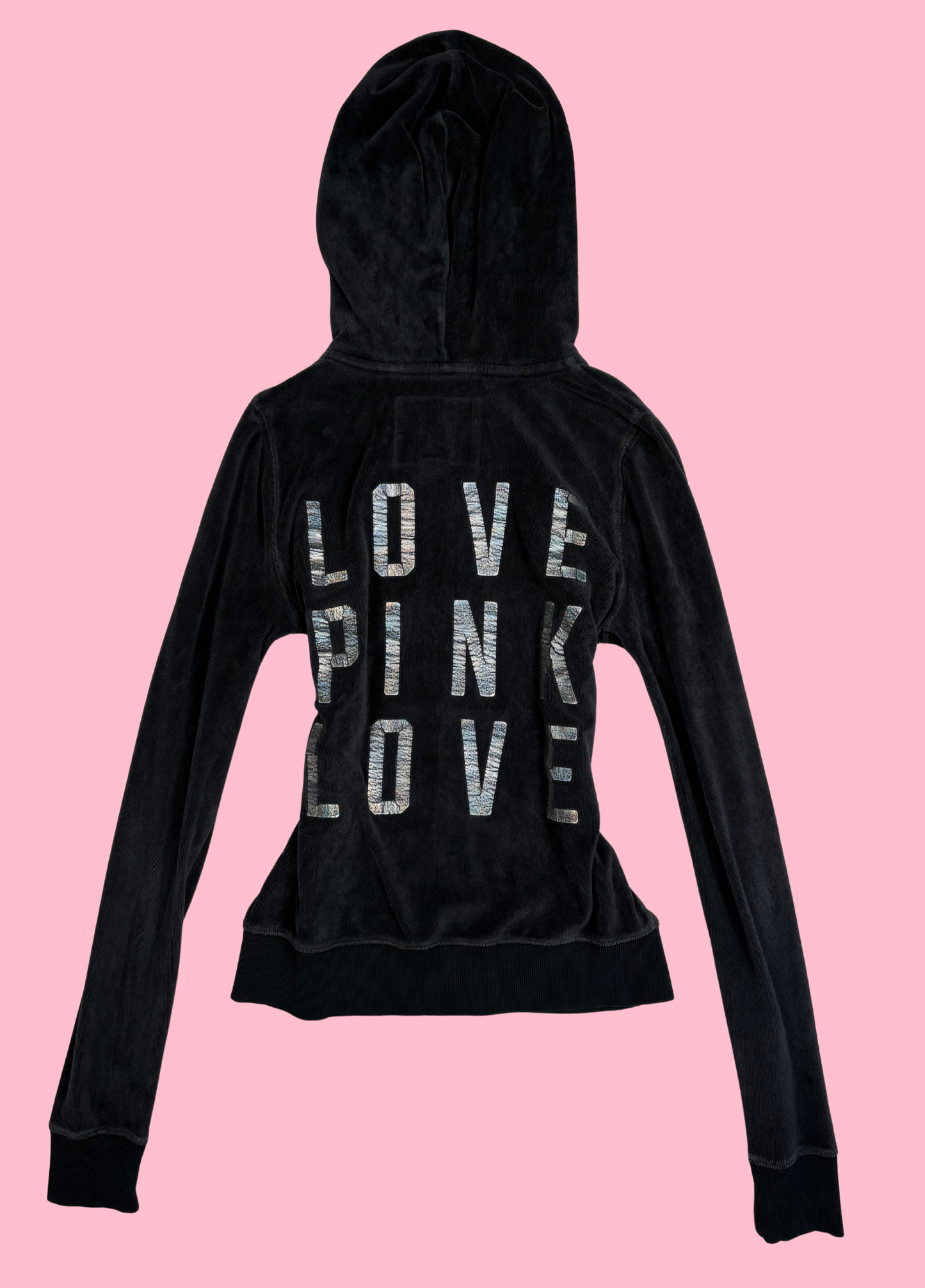 Victoria's Secret Pink Velour Hoodie