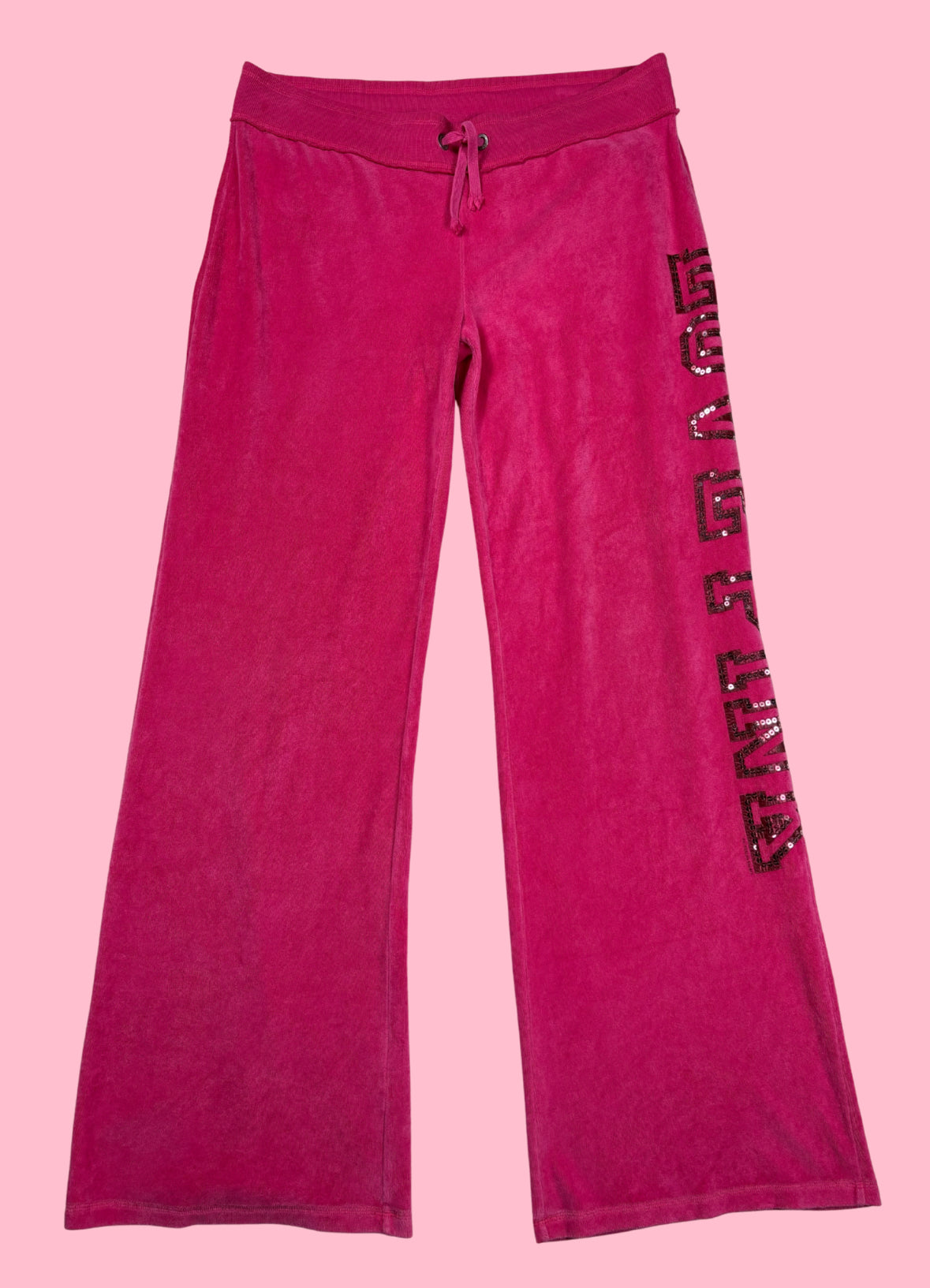 Hot Pink Victoria's Secret Velour Tracksuit