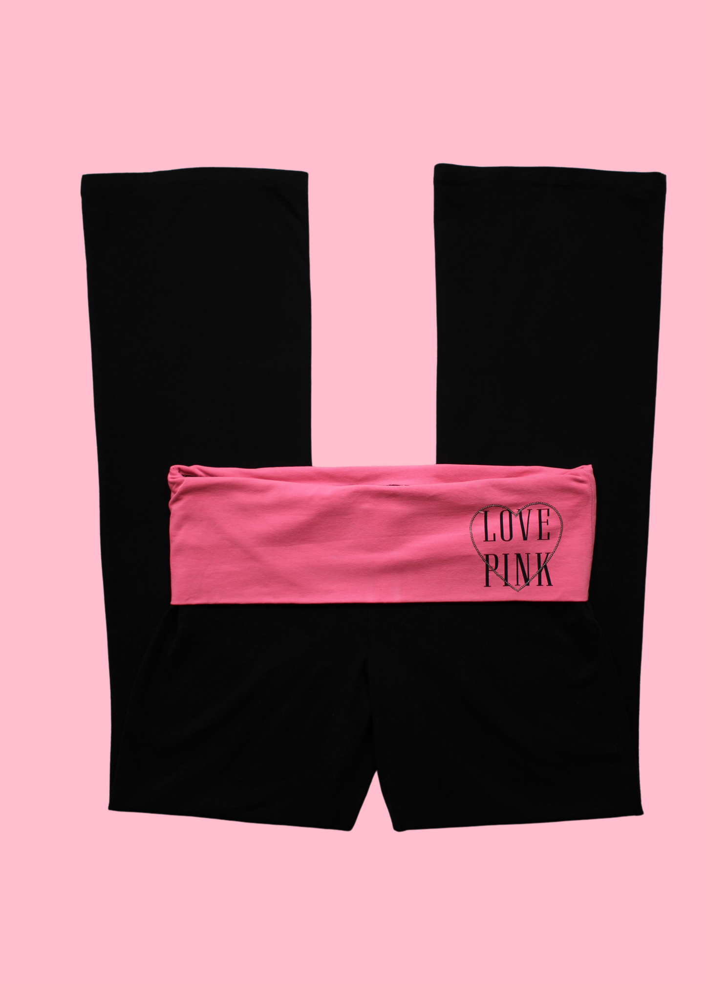PINK VS Foldover Yoga Pants