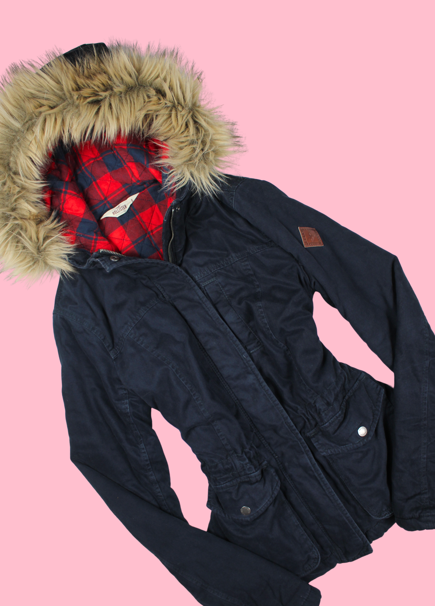 Hollister Fur Winter Coat