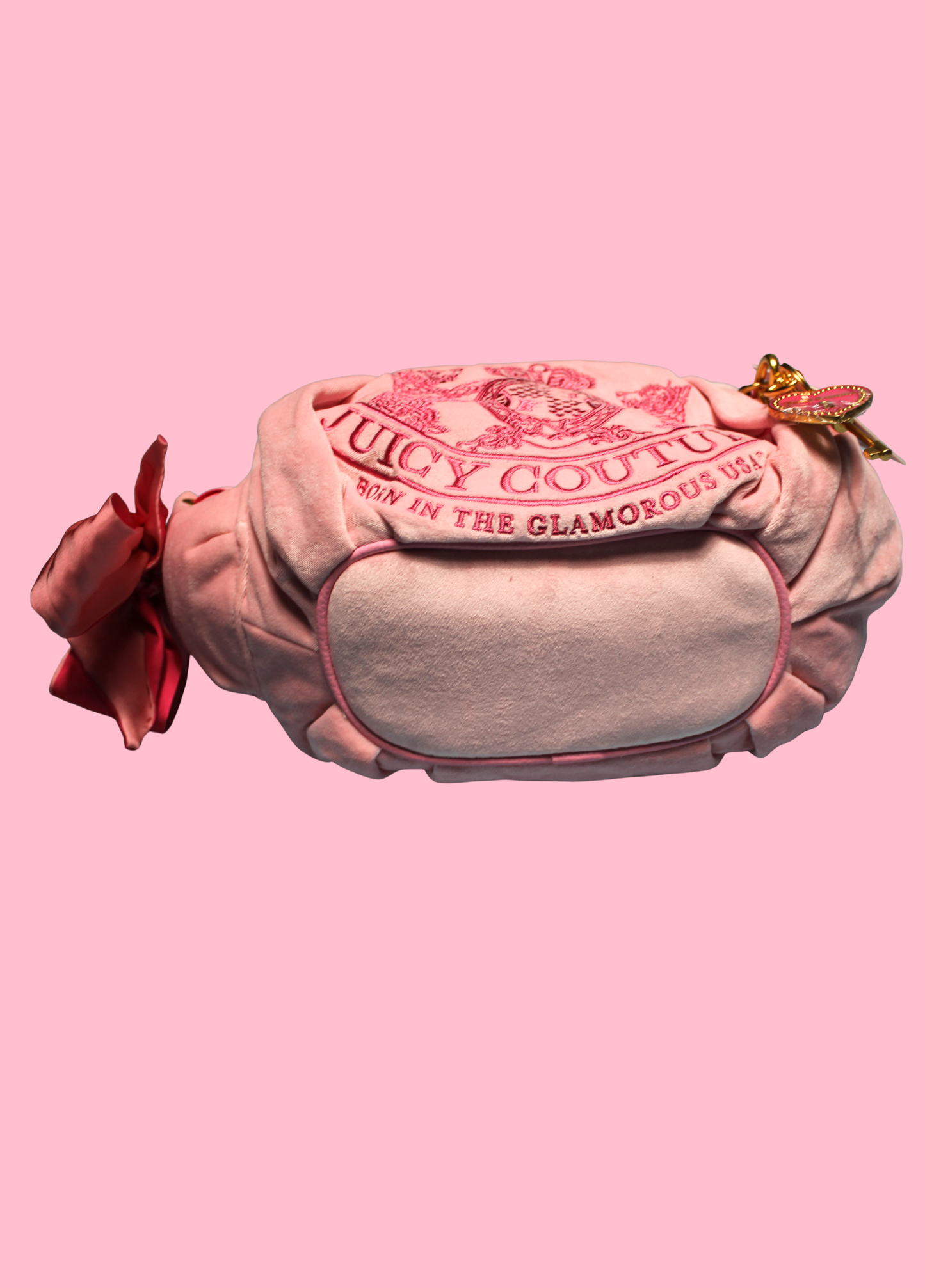 Juicy Couture UK 2025 Pink Velour Bag