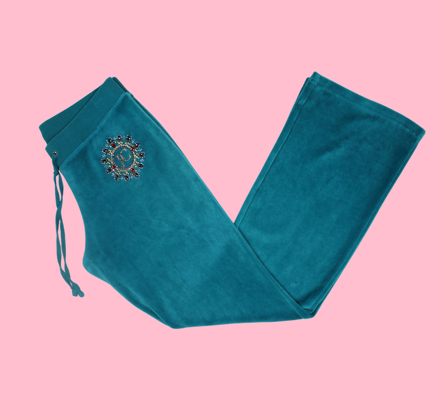 Juicy Couture Turquoise Velour Tracksuit