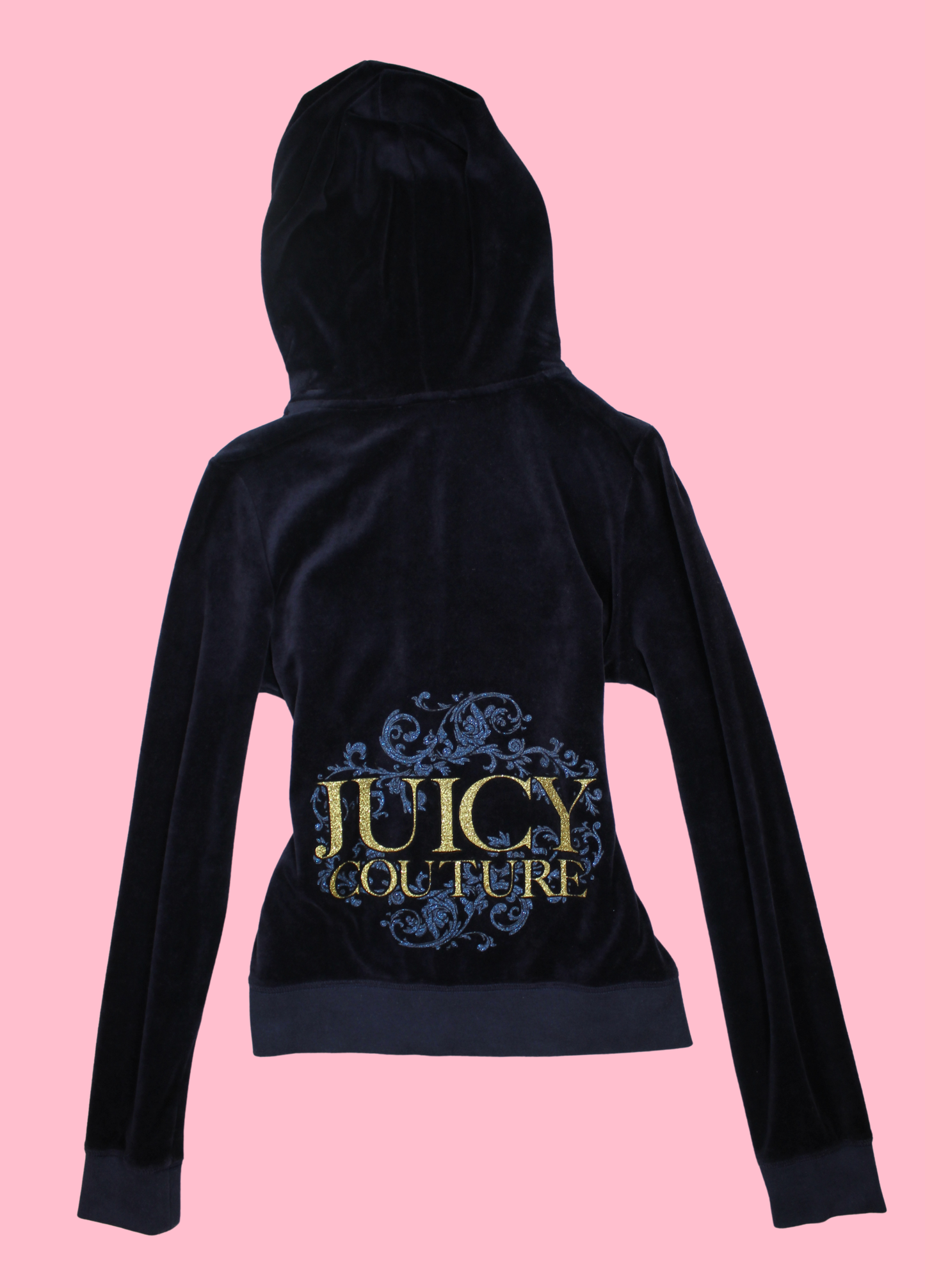 Juicy Couture Dark Blue Velour Tracksuit