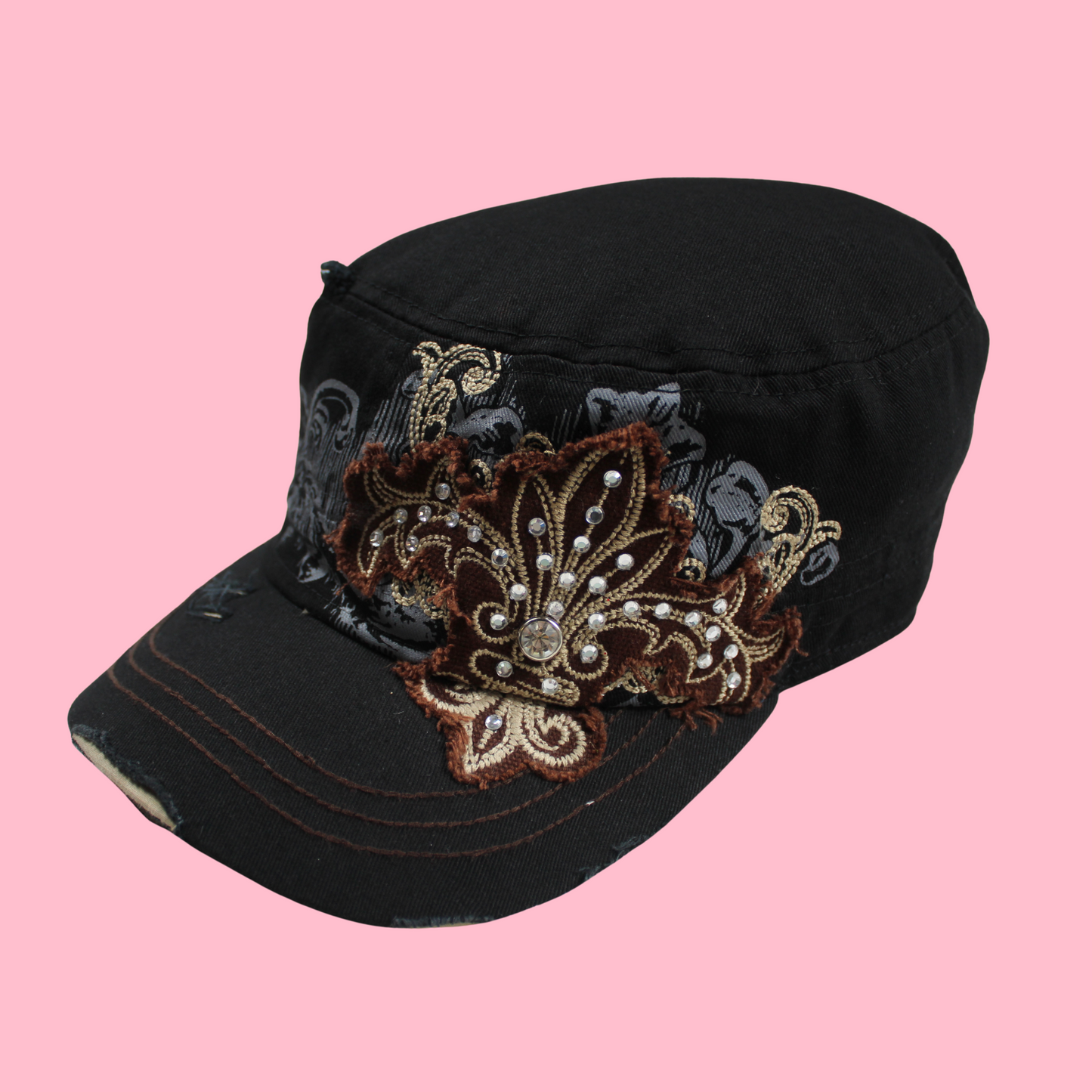 2000s Bling Cadet Hat