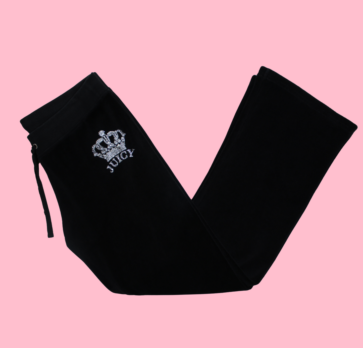 Juicy Couture Black Velour Tracksuit