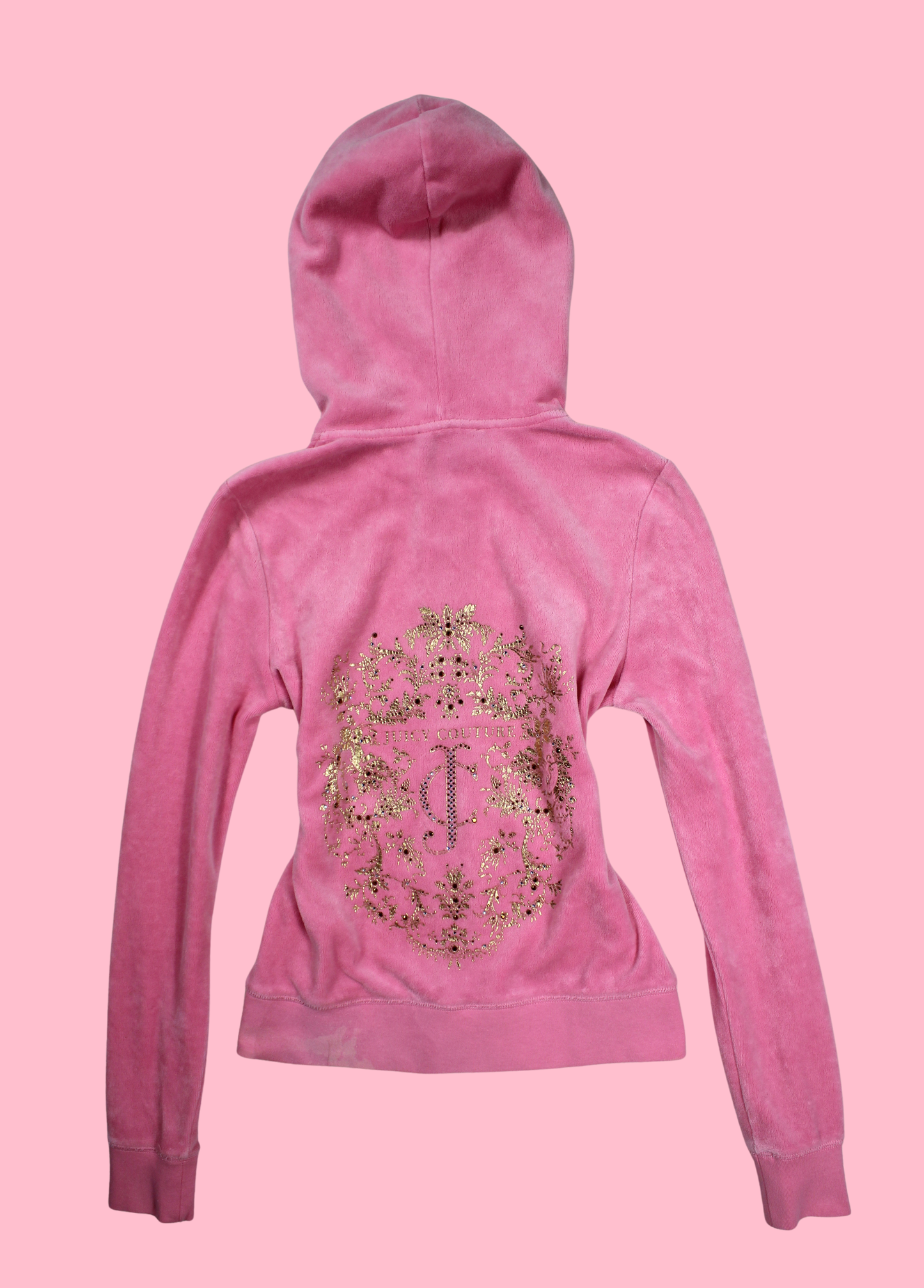 Juicy Couture Baby Pink Velour Tracksuit