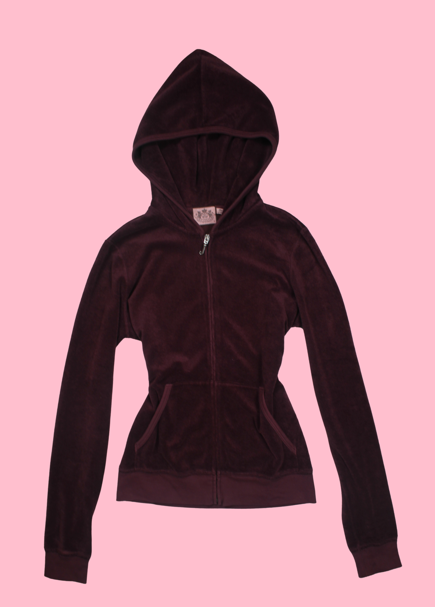 Juicy Couture Dark Maroon Terrycloth Tracksuit