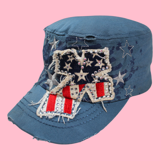 2000s Bling Cadet Hat