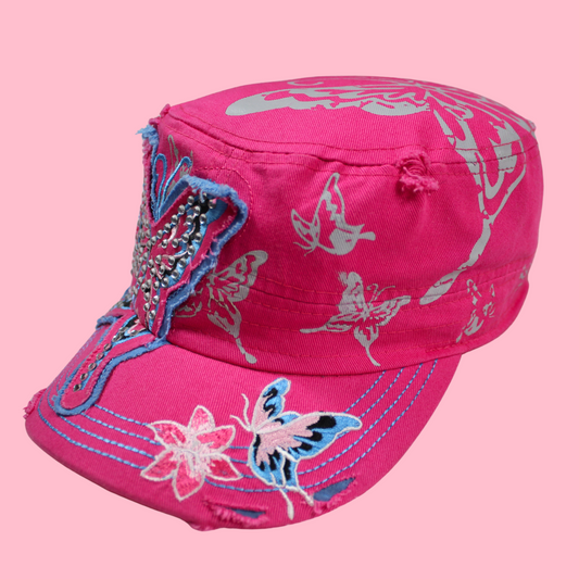 2000s Bling Cadet Hat